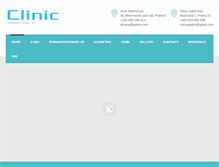Tablet Screenshot of permanentnimakeup.cz